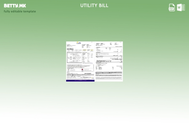 Шаблон за мобилни сметки за комунални услуги во модерен стил Индија Tata Indicom